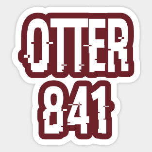 Otter 841 Sticker